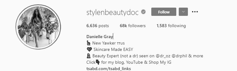 DANIELLE GRAY Top Micro Influencers