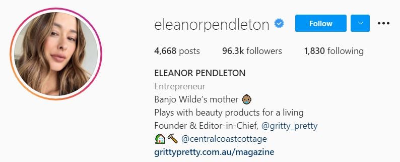 ELEANOR PENDLETON Top Micro Influencers
