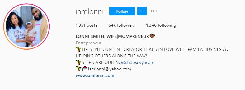 LONI SMITH Top Micro Influencers