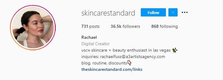 RACHAEL Top Micro Influencers