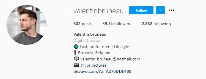 VALENTINE BRUNEAU Top Micro Influencers