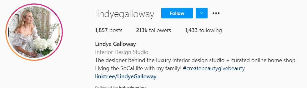 LINDYE GALLOWAY LINDYE GALLOWAY
