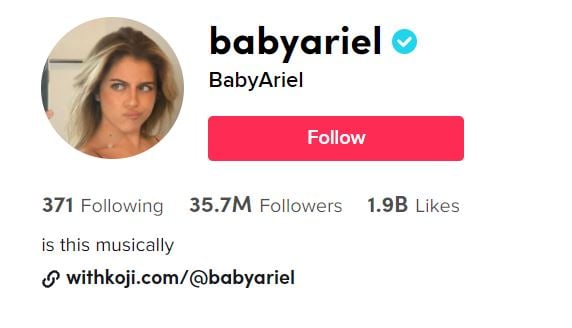 BABY ARIEL TIKTOK GIRLS