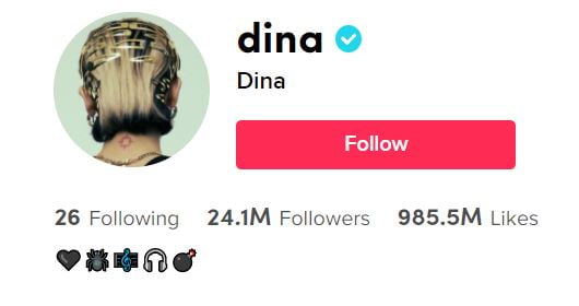 DINA SAEVA Top TikTok Girls 2024