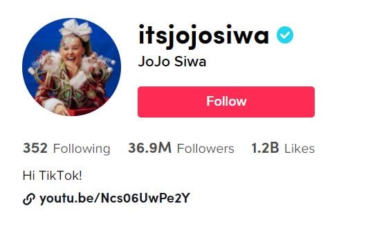 JOJO SIWA TIKTOK GIRLS