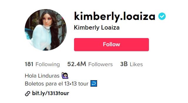 KIMBERLY LOAIZA TOP TIKTOK GIRLS