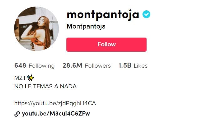 MONT PANTOJA tiktok girls famous