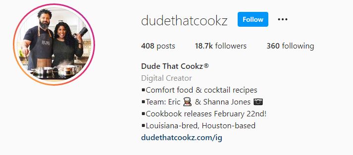 DUDE THAT COOKZ