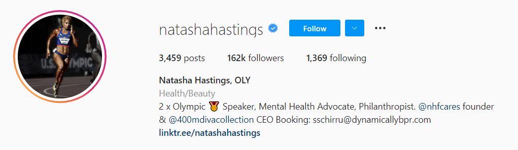 NATASHA HASHTINGS