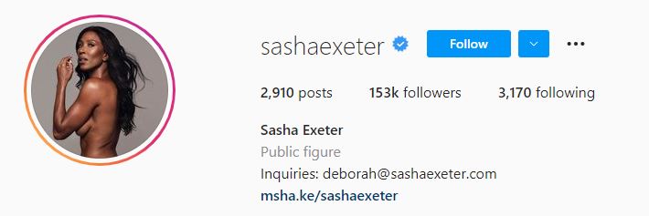 SASHA EXETER 1