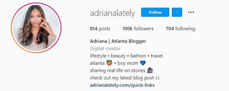 adriana lately