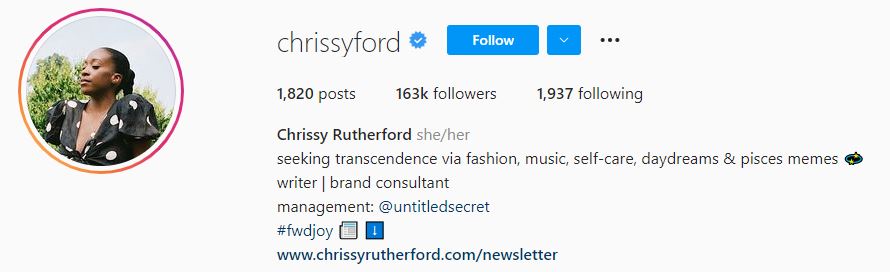 chrissy ford