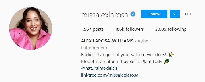 ALEX LAROSA WILLIAMS ALEX LAROSA WILLIAMS