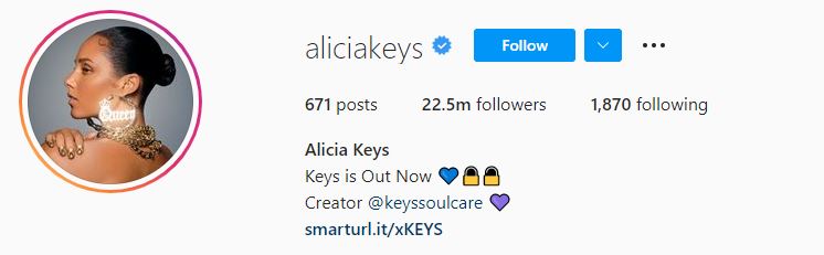 ALICIA KEYS Top Body Positivity Influencers