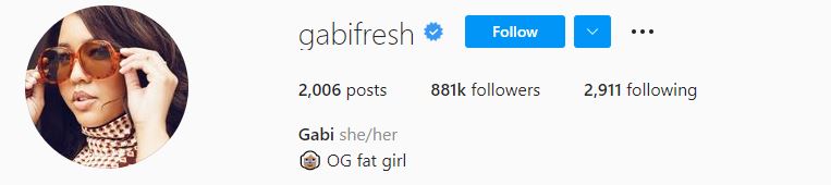 GABI FRESH GABI FRESH