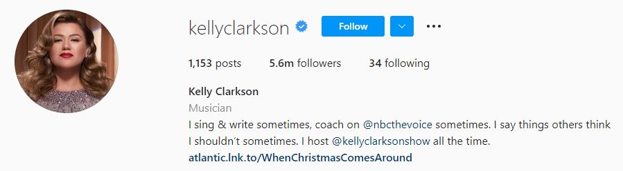 KELLY CLARKSON Top Body Positivity Influencers