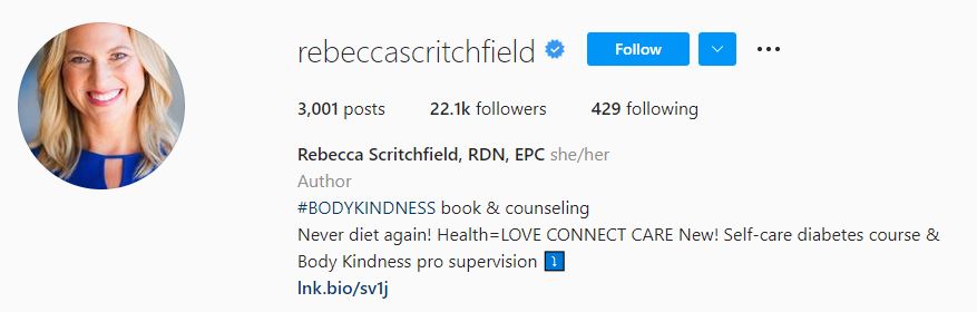 Rebecca Scritchfield Rebecca Scritchfield