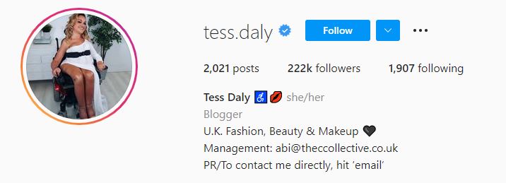 tess daly tess daly