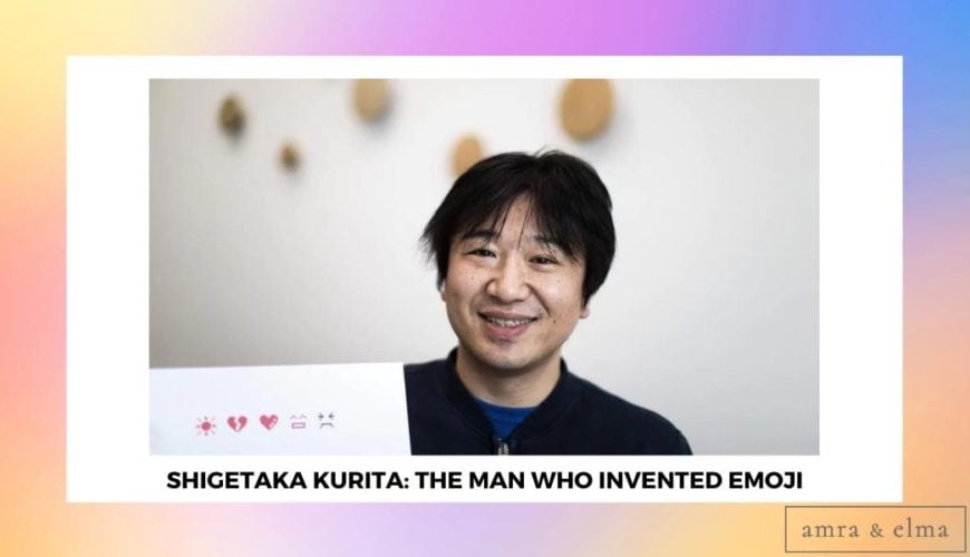 Shigetaka Kurita The man who invented emoji facts emoji statistics