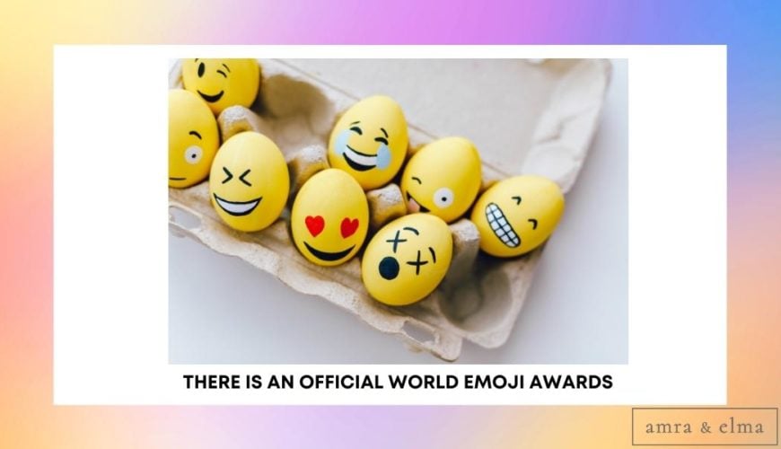 official world emoji awards facts emoji statistics