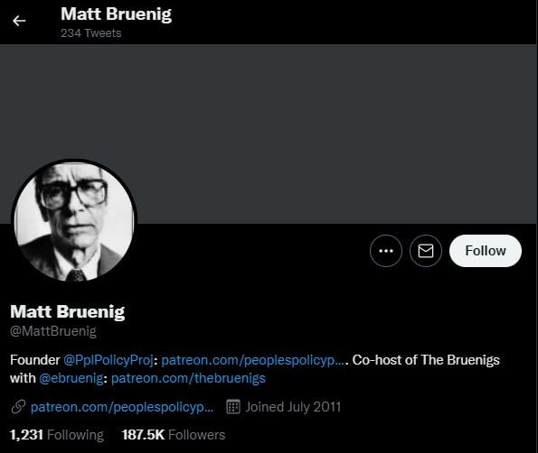 MATT BREUNIG top political influencers