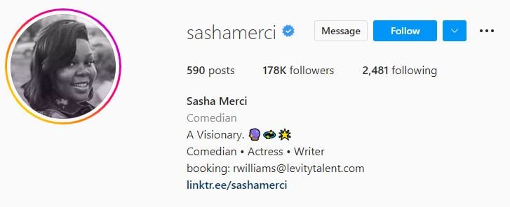 SASHA MERCI