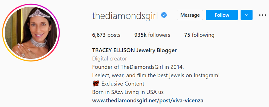 top jewelry influencers