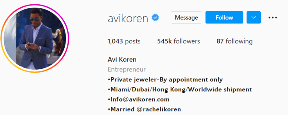 top jewelry influencers