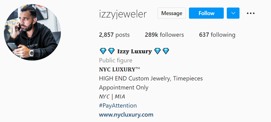 top jewelry influencers