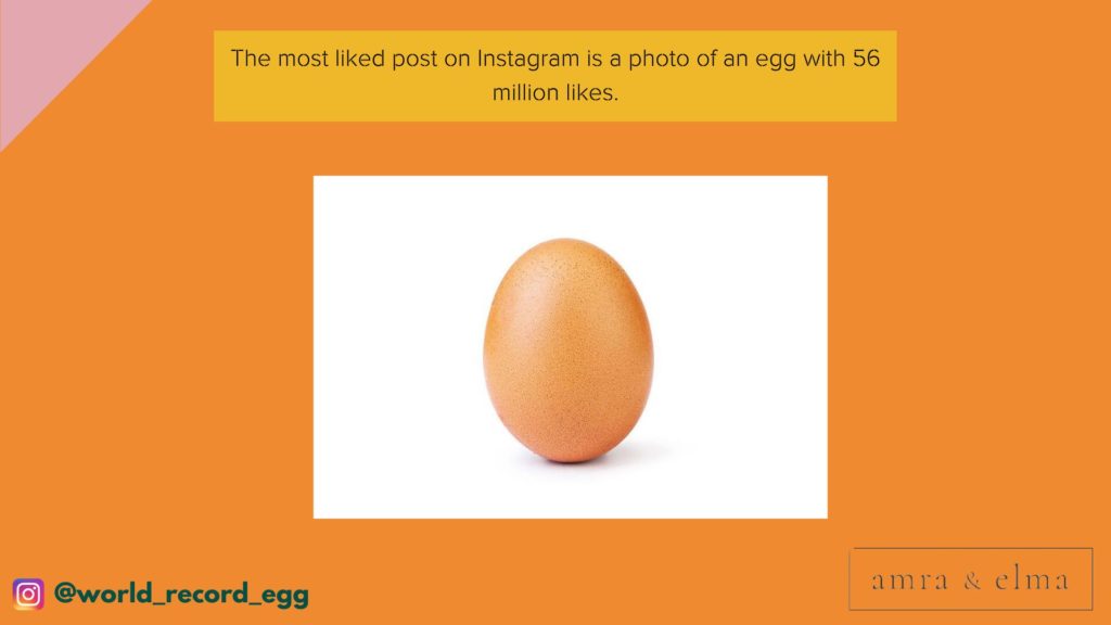 Social media fun facts