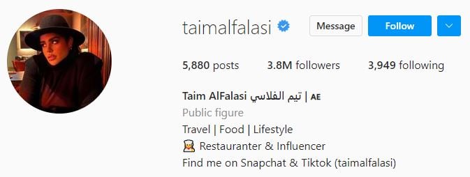 Dubai Influencers