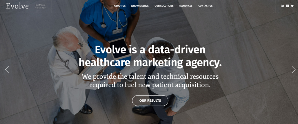evolve healthcare marketing agencies