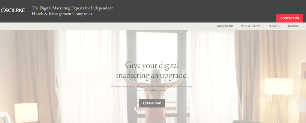 orourke hotel marketing agencies