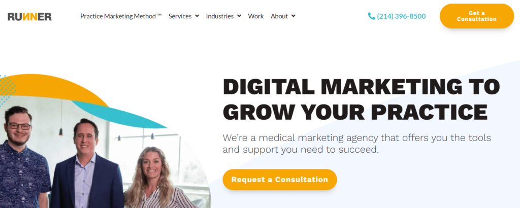runner healthcare marketing agencies