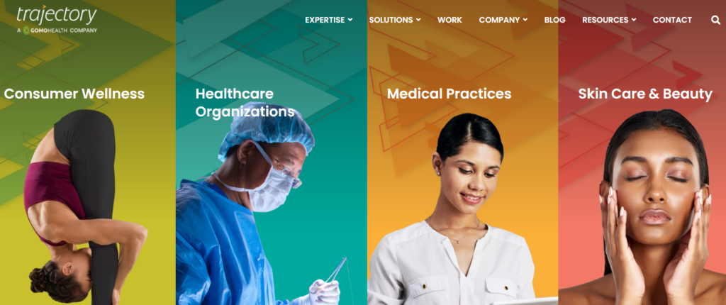 trajectory healthcare marketing agencies