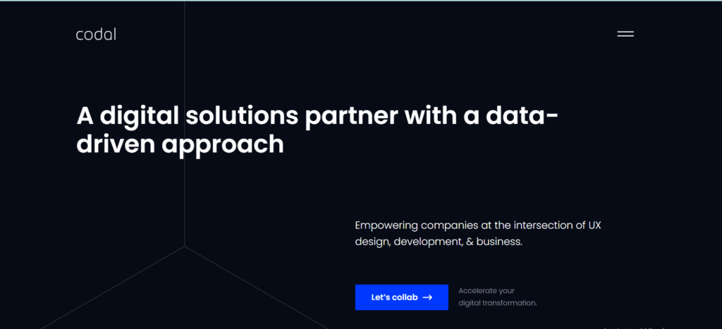 codal Best fintech website development agencies