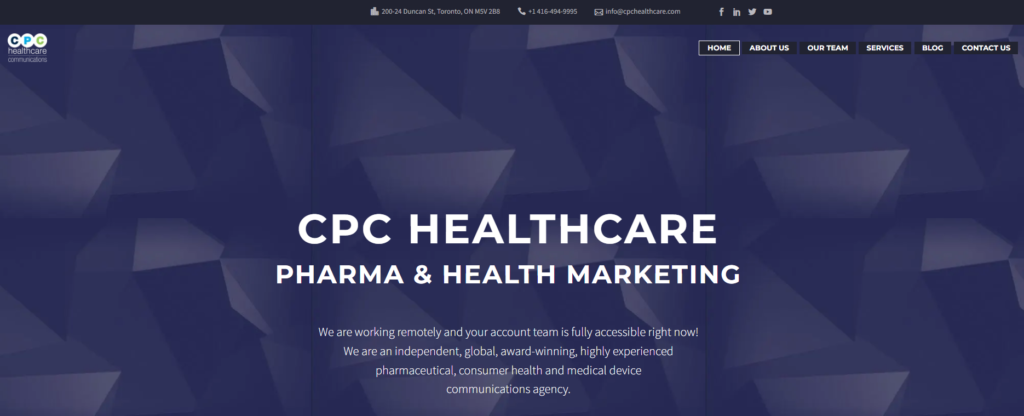cpcc medical marketing agencies