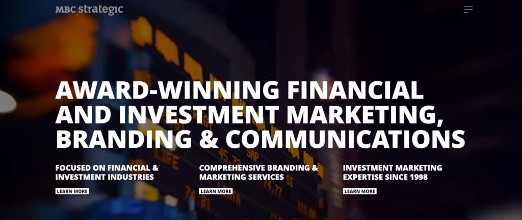 finance marketing agencies