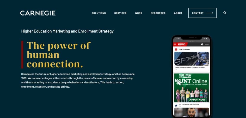higher education marketing agencies