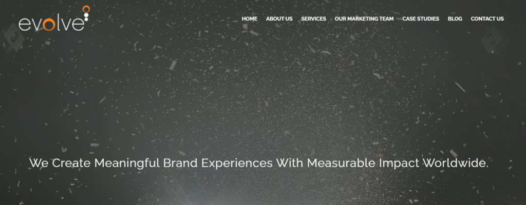evolve experiential marketing agencies