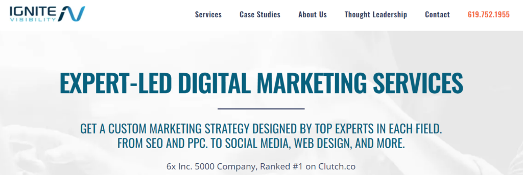 ignite TOP LOCAL SEO AGENCIES FOR SENIOR CARE FACILITIES