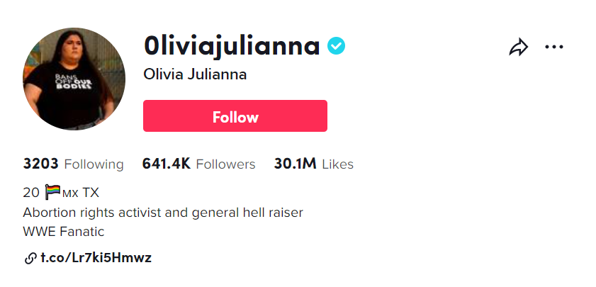 TikTok activists 0liviajulianna TikTok activists 0liviajulianna