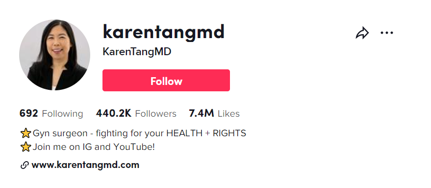 TikTok activists karentangmd TikTok activists karentangmd