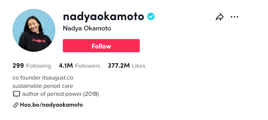 TikTok activists nadya okamoto TikTok activists nadya okamoto