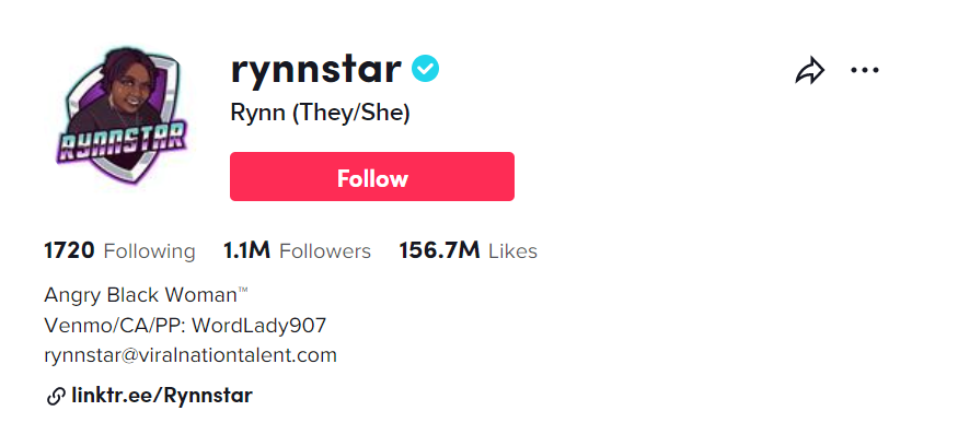 TikTok activists rynnstar TikTok activists rynnstar