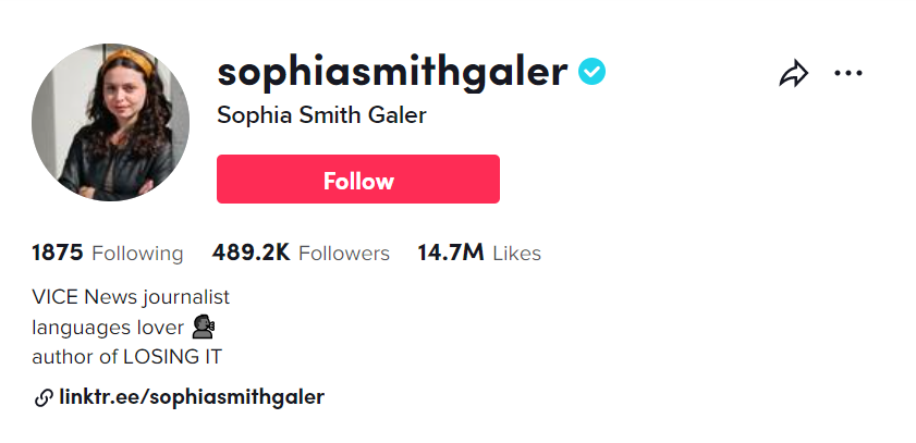 TikTok activists sophiasmithgaler TikTok activists sophiasmithgaler