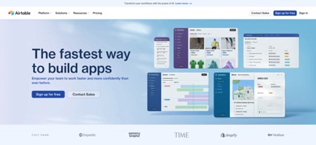 Airtable Airtable: Power of a database for your productivity