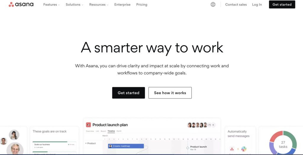 Asana 24 Digital Marketing Tools for Enhanced Agency Productivity in 2024