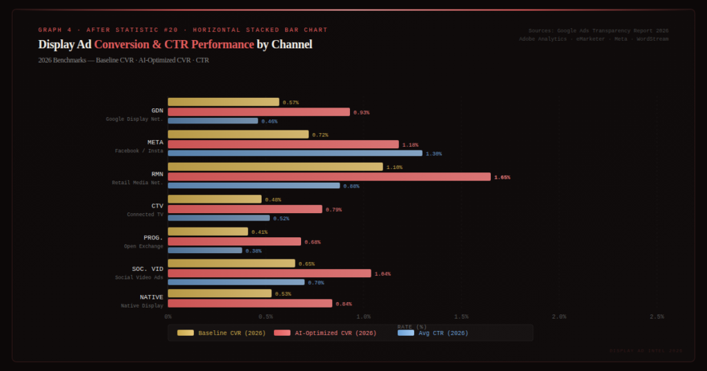 graph4 3 TOP DISPLAY AD PERFORMANCE STATISTICS