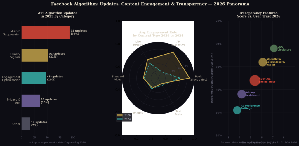 TOP FACEBOOK ALGORITHM STATISTICS